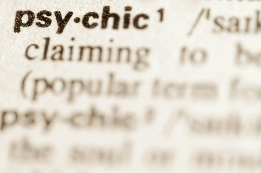 psychic dictionnary meaning